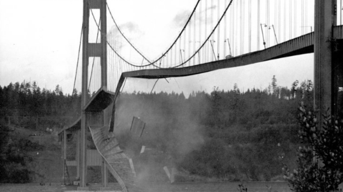 "The Lost Footage" of the Narrows Bridge Collapse Seattle Area Family